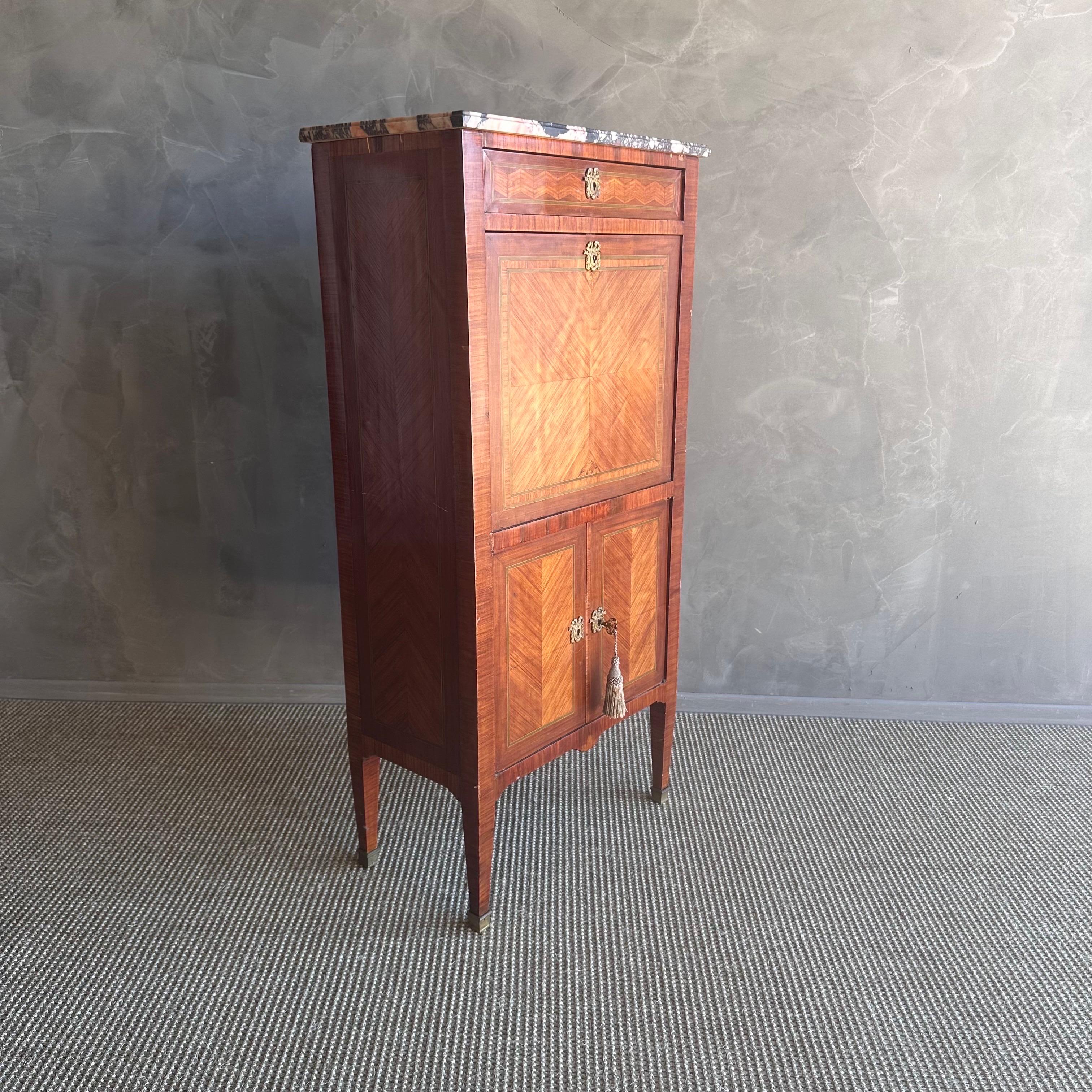 Escritorio de palisandro antiguo en venta 3