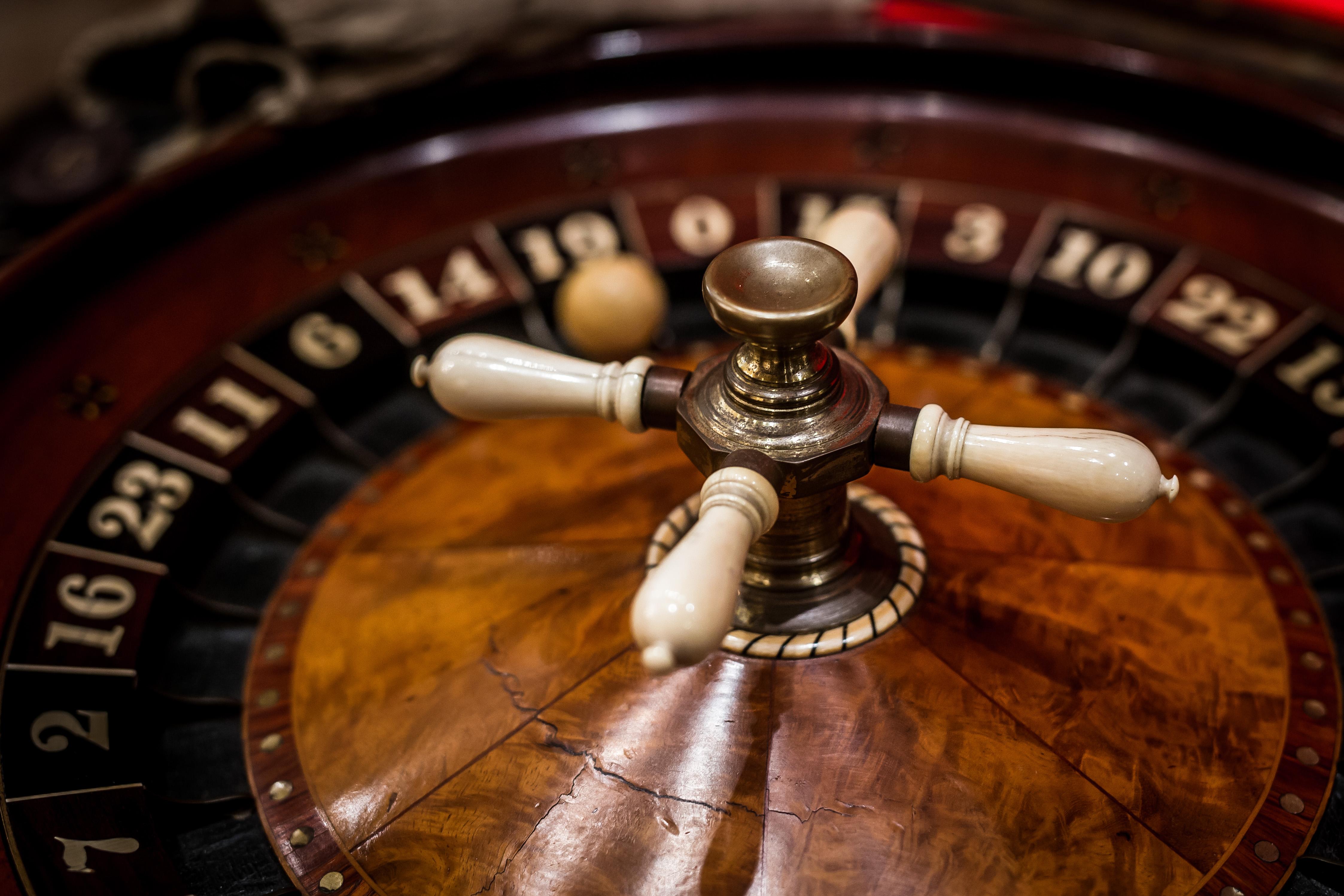 Antique Roulette Wheel Fitted into a 1950s Louis Vuitton Case For Sale 5