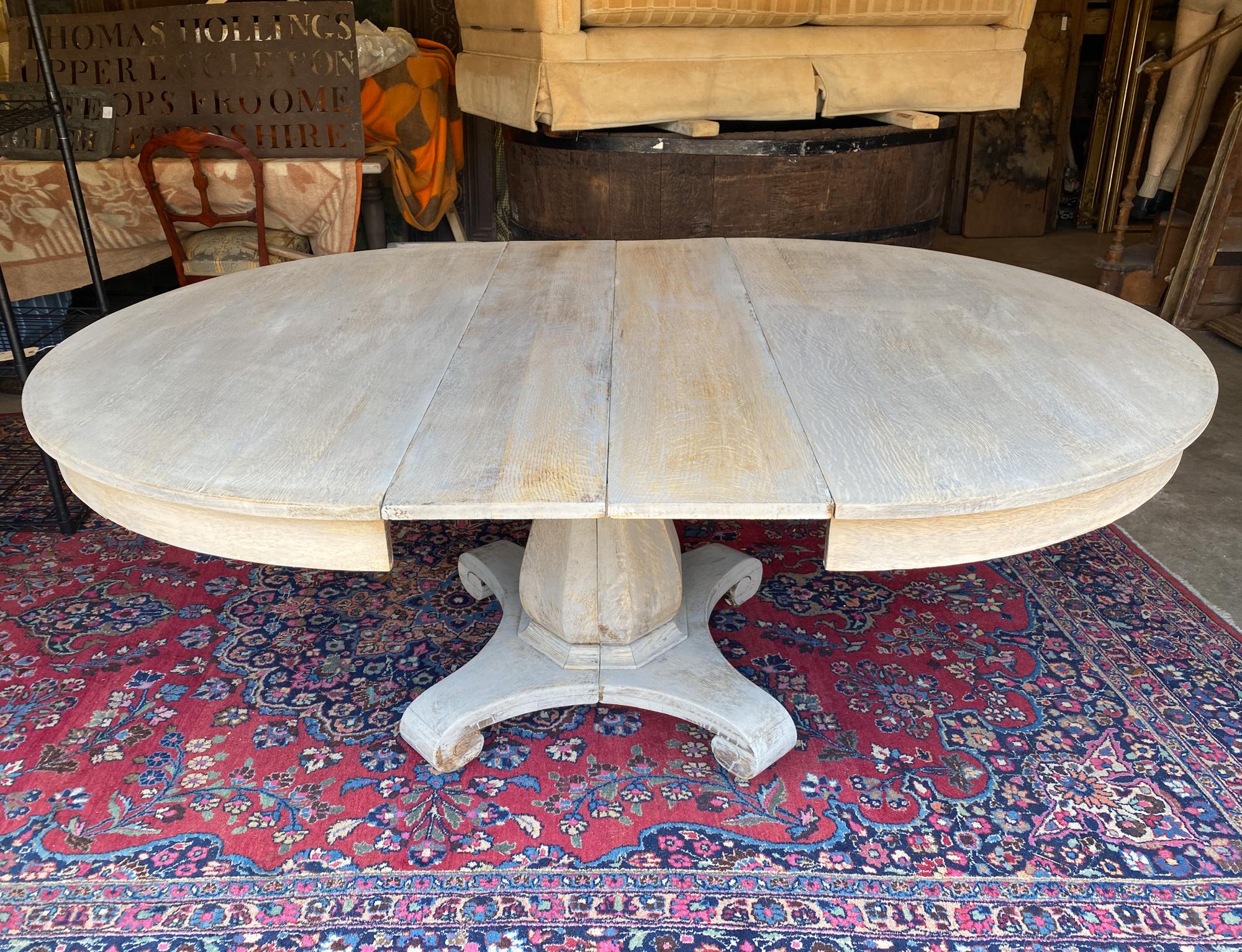 greige dining table