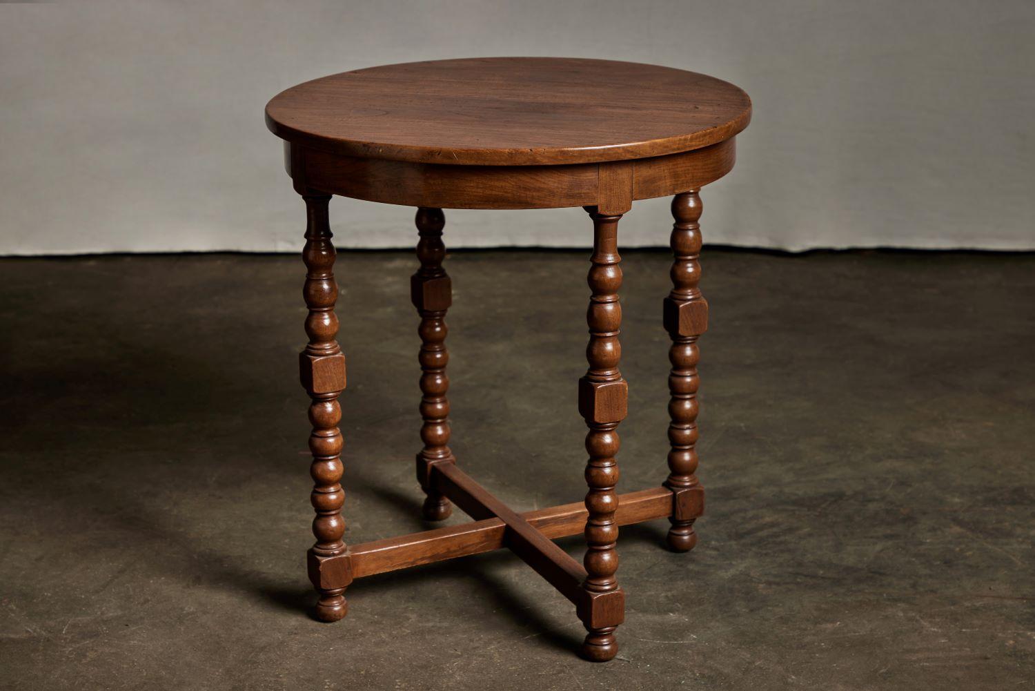 Antique Round Occasional Table 1
