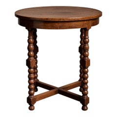 Antique Round Occasional Table