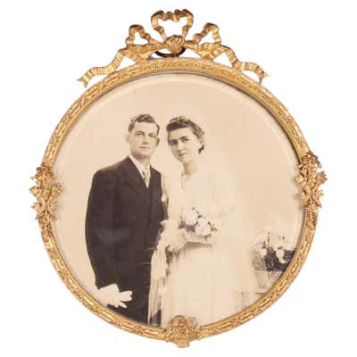 Historistic Picture Frame Fire Gilted with Glass, Vienna, Around 1890s ...
