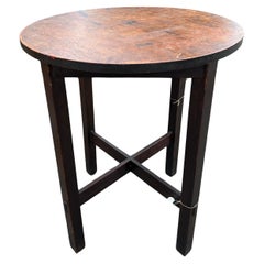 Mesa redonda antigua Stickley Brothers - W1027