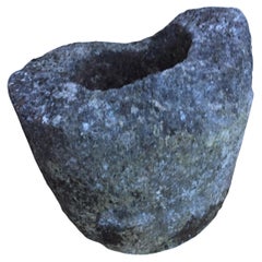 Antique Round Stone Trough or Planter