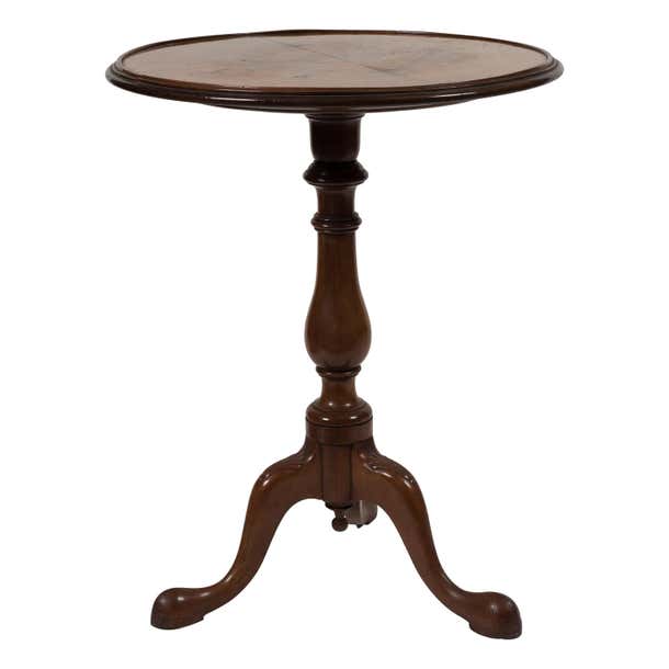 Antique Round Wooden Table, 19th Century at 1stDibs | antique table ...