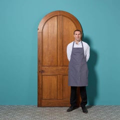 Antique Rounded Arch 4-Panel Oak Door