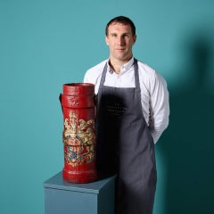 Antique Royal Artillery Shell Carrier Stick Stand