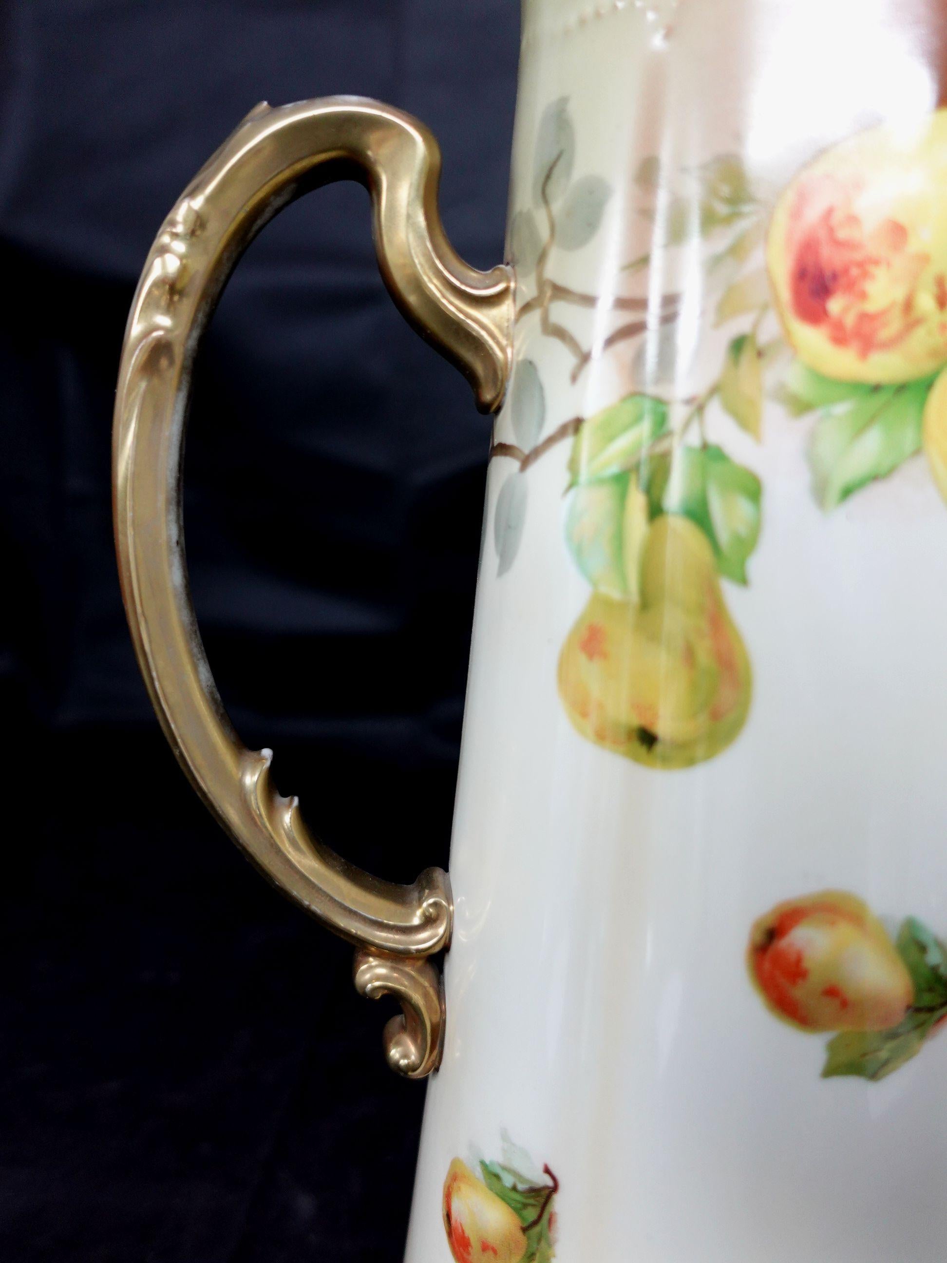 Antique Royal Austria Porcelain Large Tankard, #Ric00025 For Sale 3