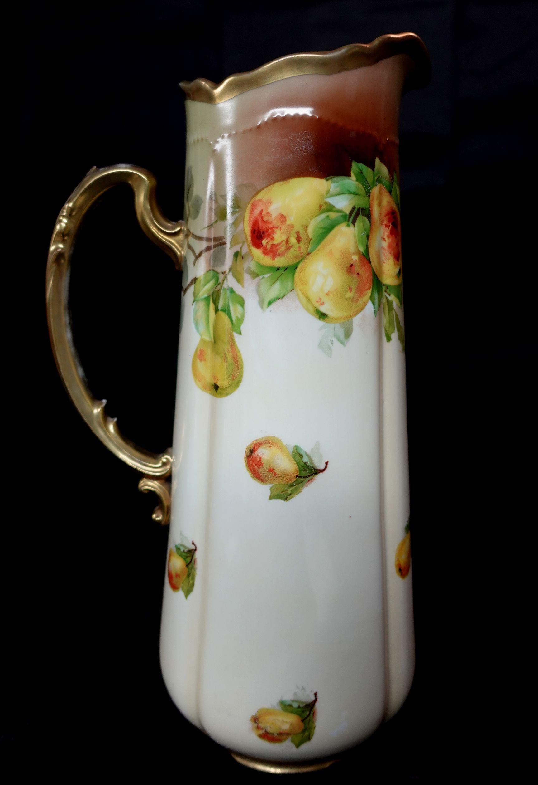 Antique Royal Austria Porcelain Large Tankard, #Ric00025 For Sale 2