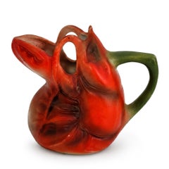Antique Royal Bayreuth Bavaria Lobster Porcelain Creamer