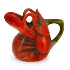 Antique Royal Bayreuth Bavaria Lobster Porcelain Creamer