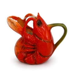 Antique Royal Bayreuth Bavaria Lobster Porcelain Creamer