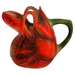 Antique Royal Bayreuth Bavaria Lobster Porcelain Creamer