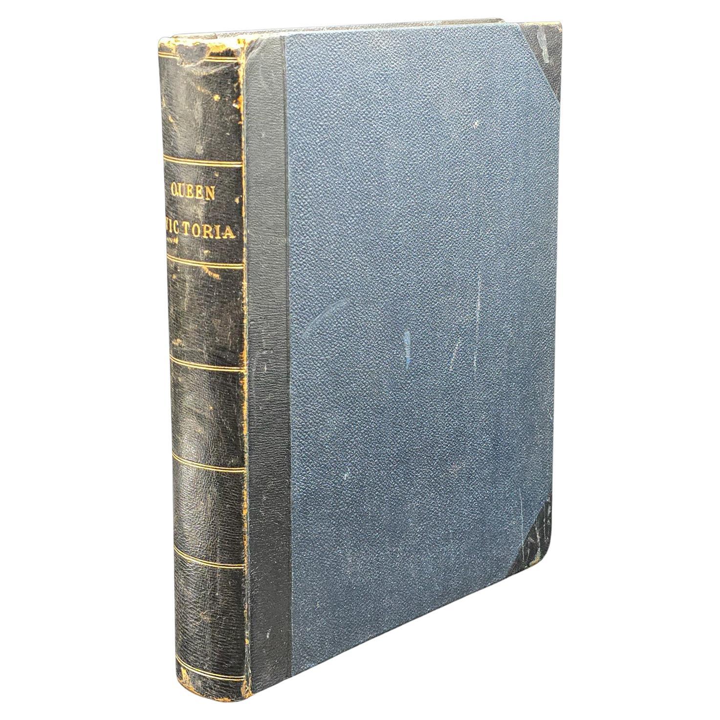 Antique Royal Book, Queen Victoria, History Reference, Hardcover, Jubilee, 1897