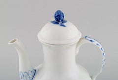 Antique Royal Copenhagen Blue Flower Braided Coffee Pot