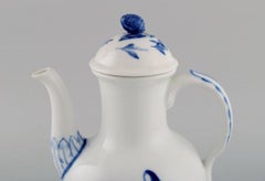 Antique Royal Copenhagen Blue Flower Braided Coffee Pot