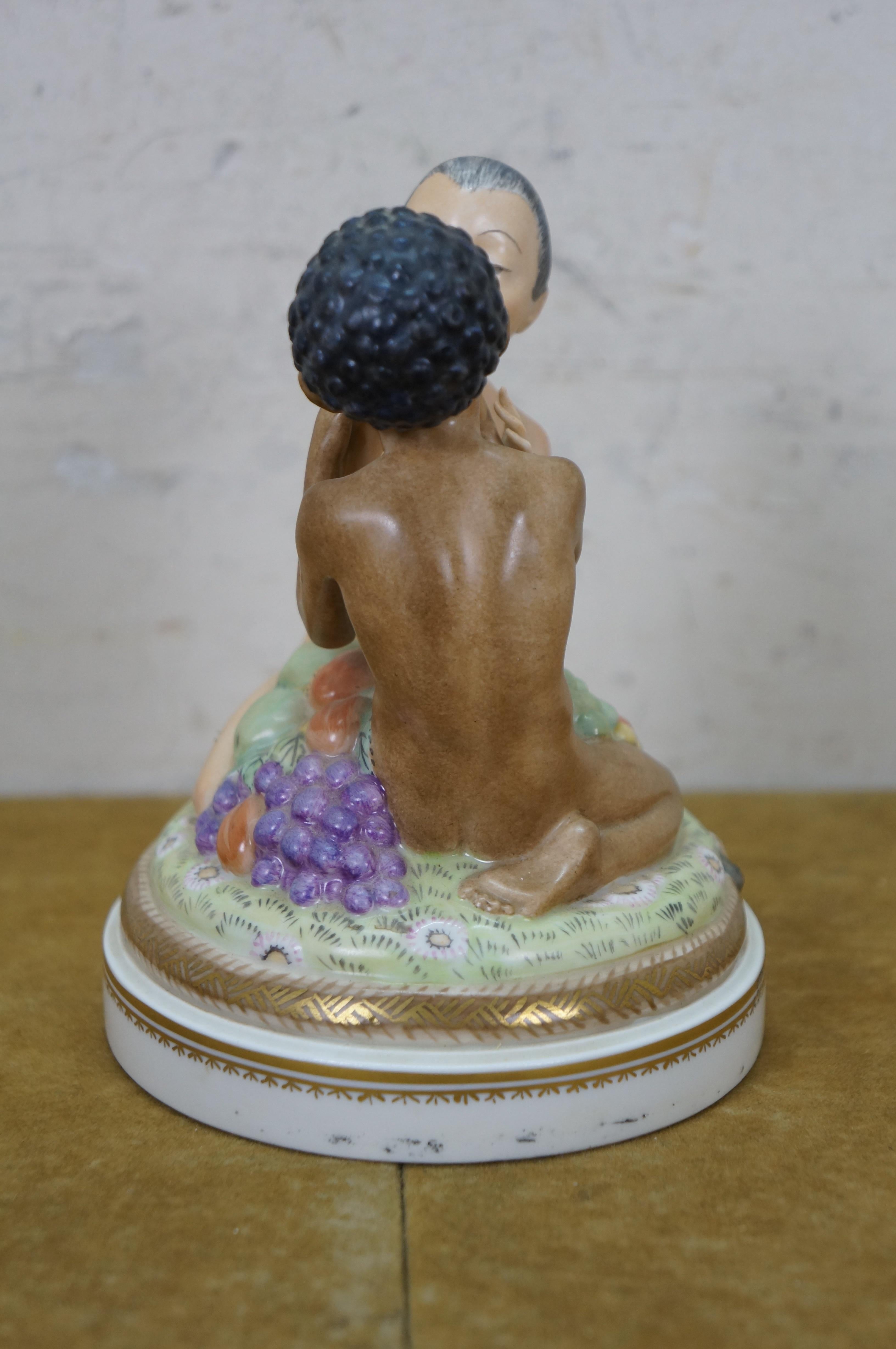 Antique Royal Copenhagen Hans Henrik Hansen Adam & Eve Porcelain Figurine 6