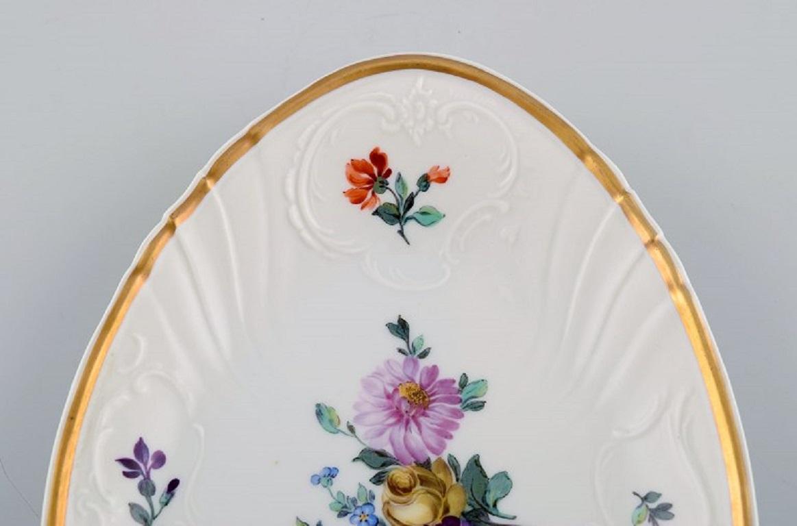 Danois Bol / plat Saxon Royal Copenhagen en porcelaine, début du 20e siècle en vente