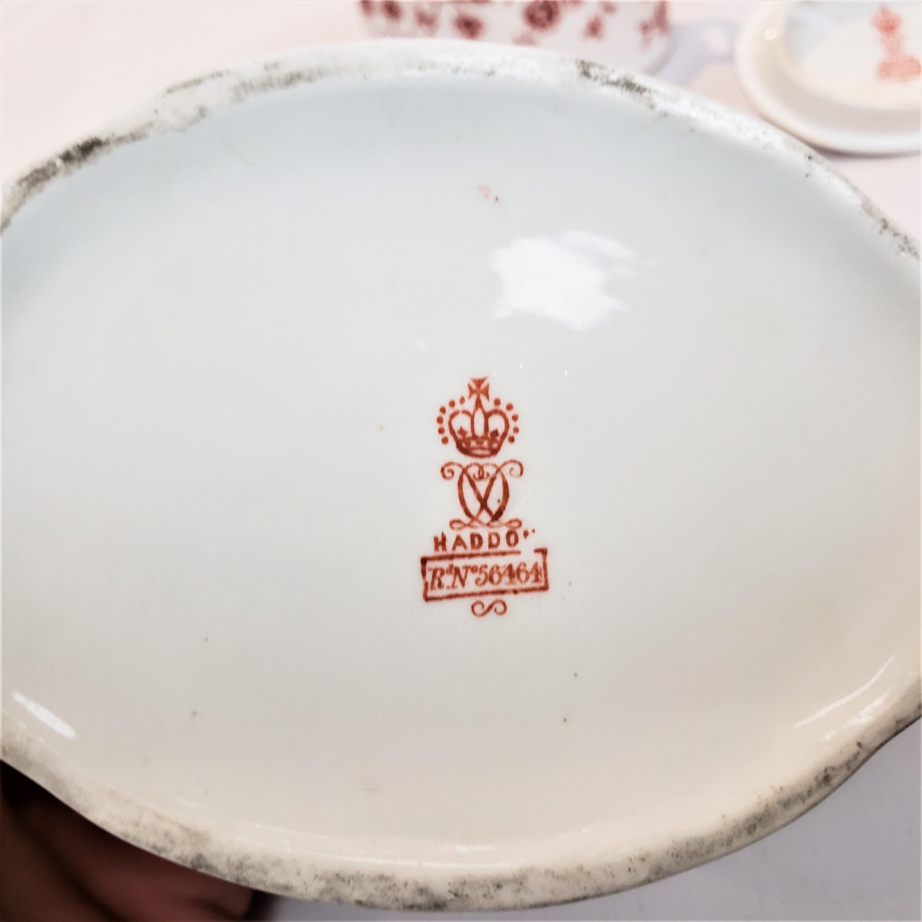 Juego de Tetera, Crema y Azúcar Antiguo estilo Chinoiserie Royal Crown Derby en venta 8