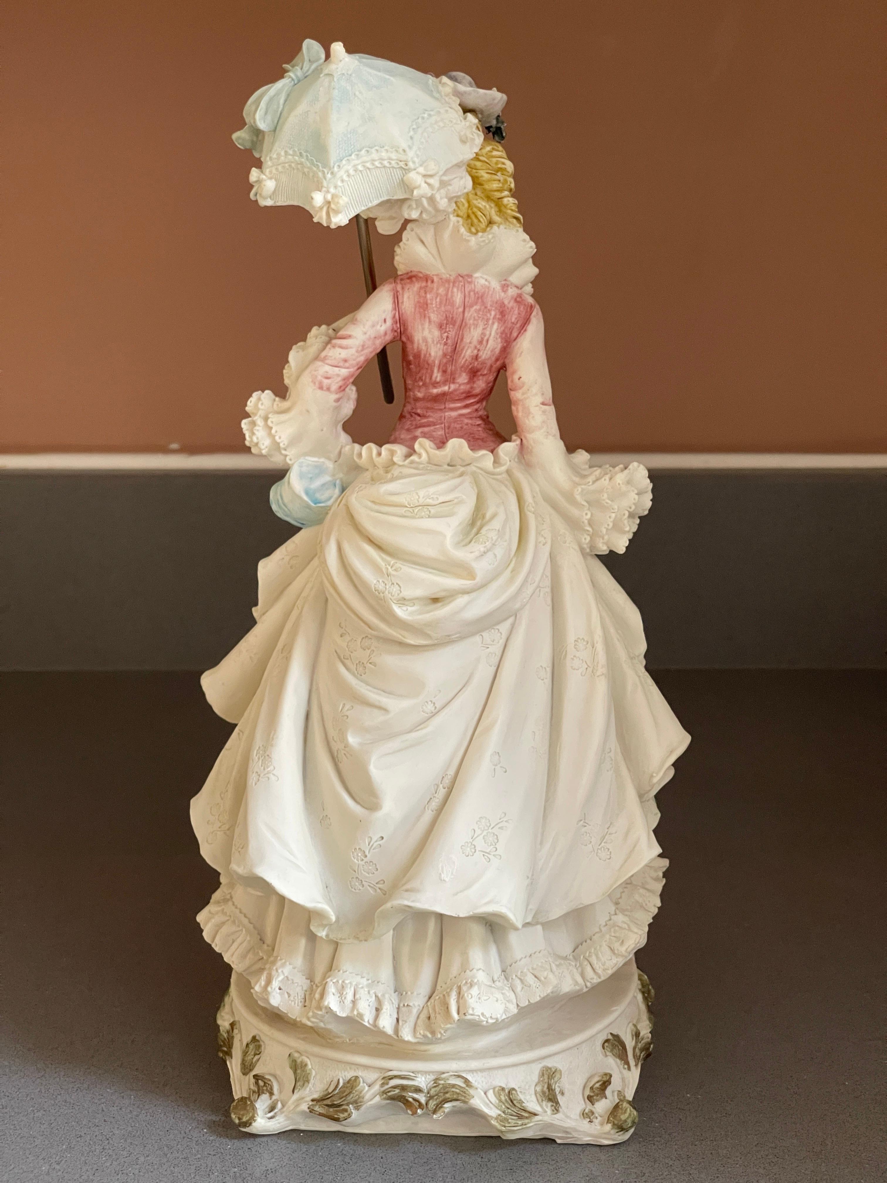 Antique Royal Doulton Figurine Sculpture, Beautiful Woman Office  or Home Décor For Sale 2