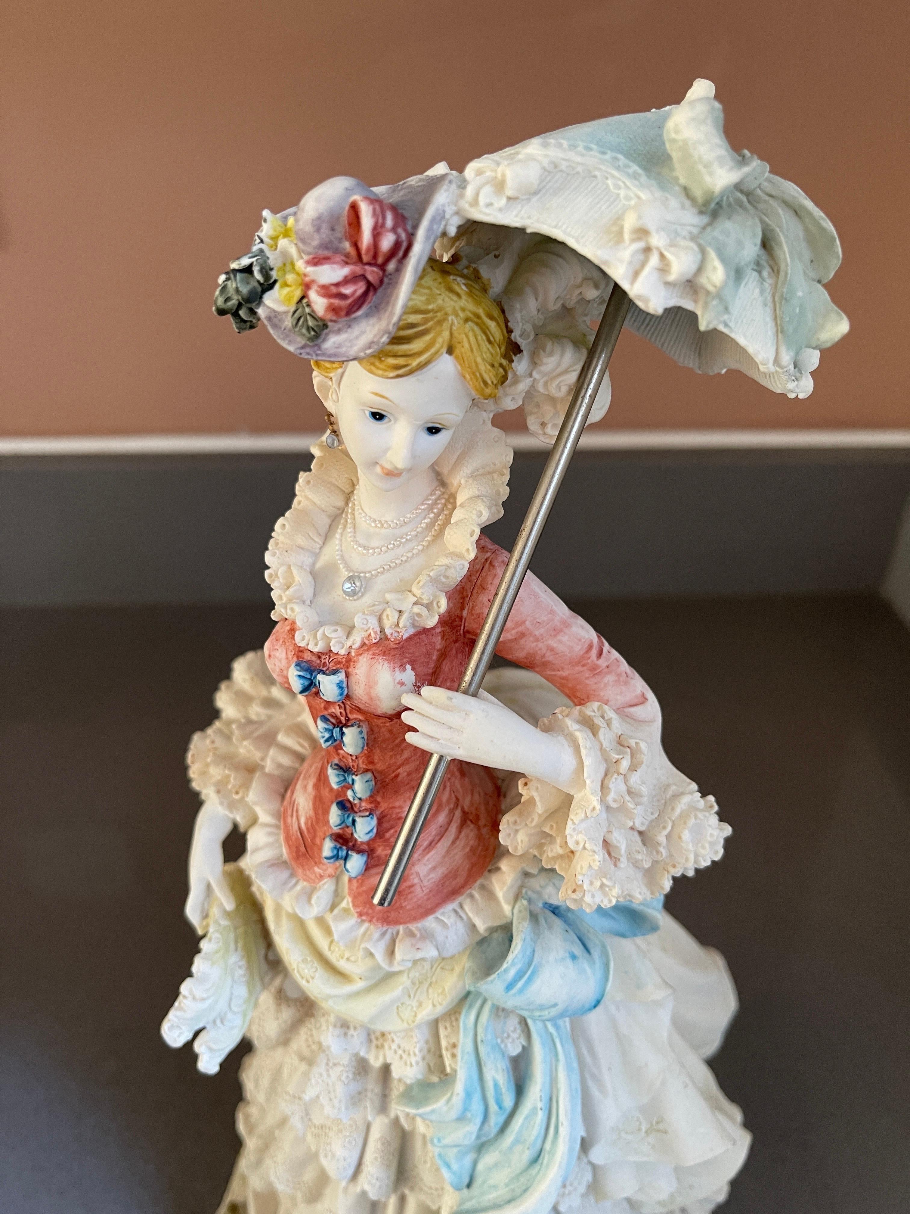 Antique Royal Doulton Figurine Sculpture, Beautiful Woman Office  or Home Décor For Sale 5