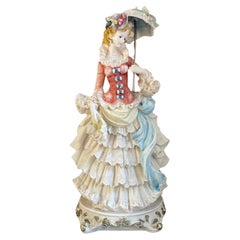 Antique Royal Doulton Figurine Sculpture, Beautiful Woman Office  or Home Décor