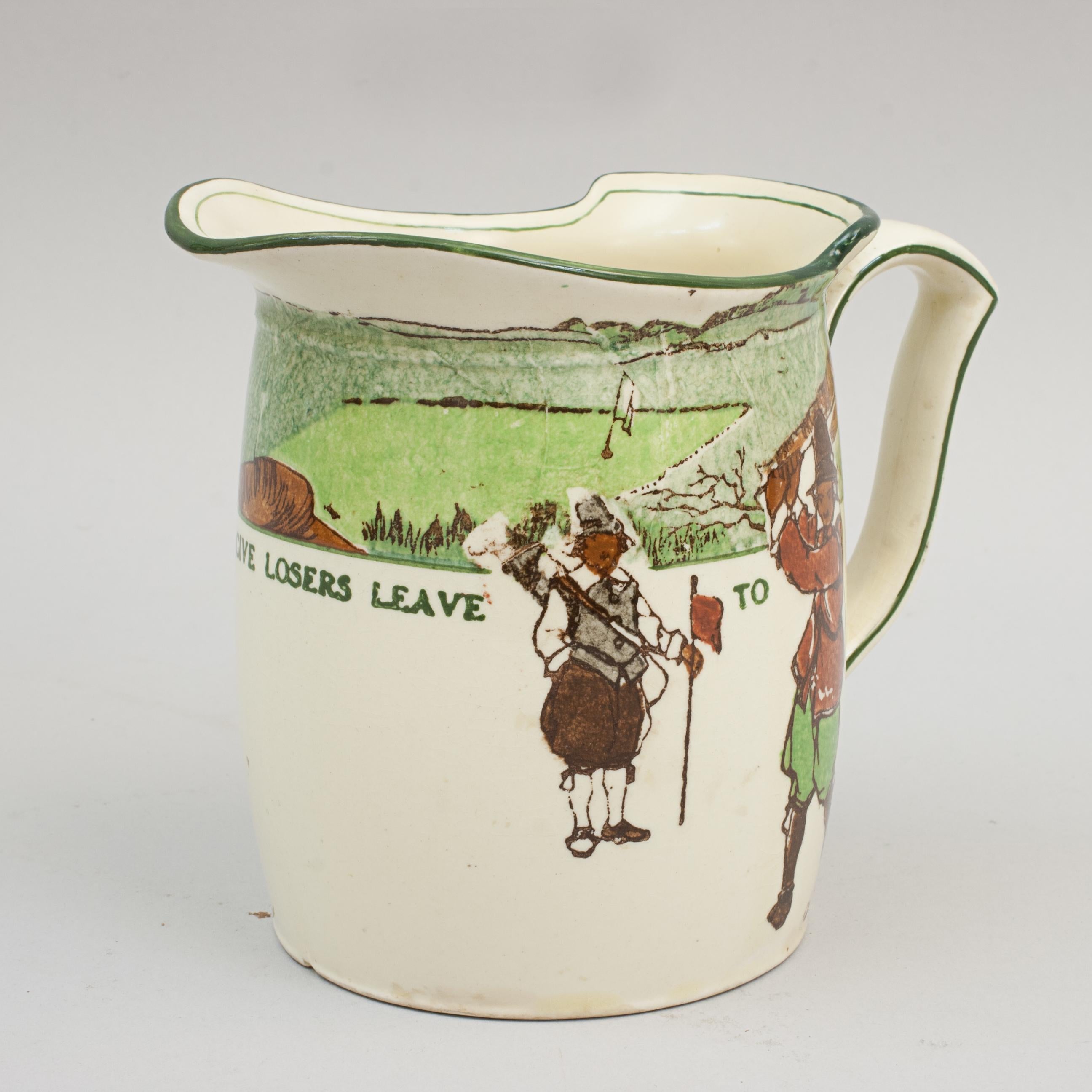 Antiker Royal Doulton-Golfkrug (Keramik) im Angebot