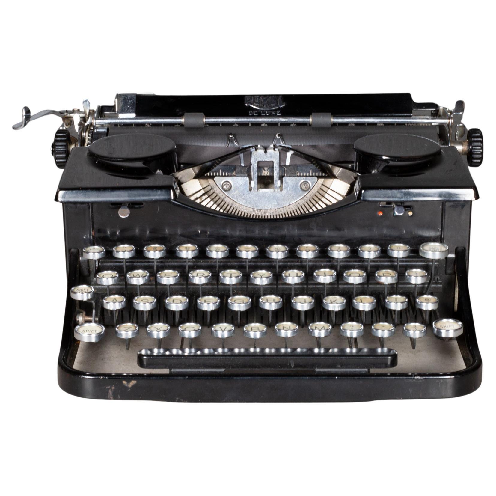 Antique LC Smith and Corona 4 Typewriter, circa 1930 For Sale at