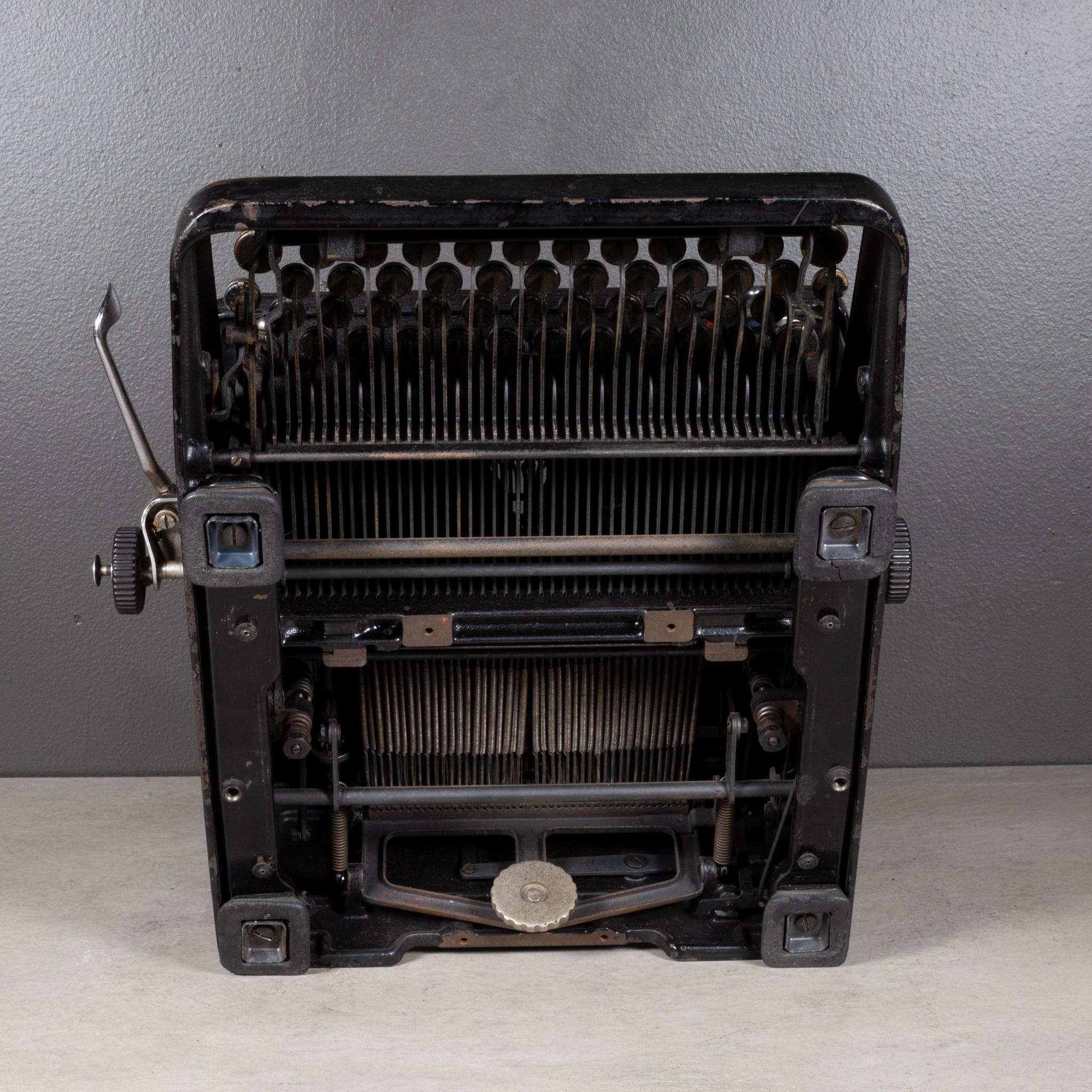 Art Deco Antique Royal Standard Typewriter c. 1935 For Sale