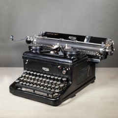 Antique Royal Standard Typewriter with Ribbon Covers c.1938