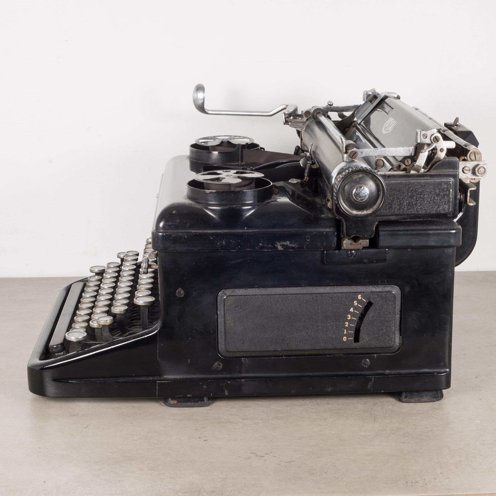 royal typewriter touch control