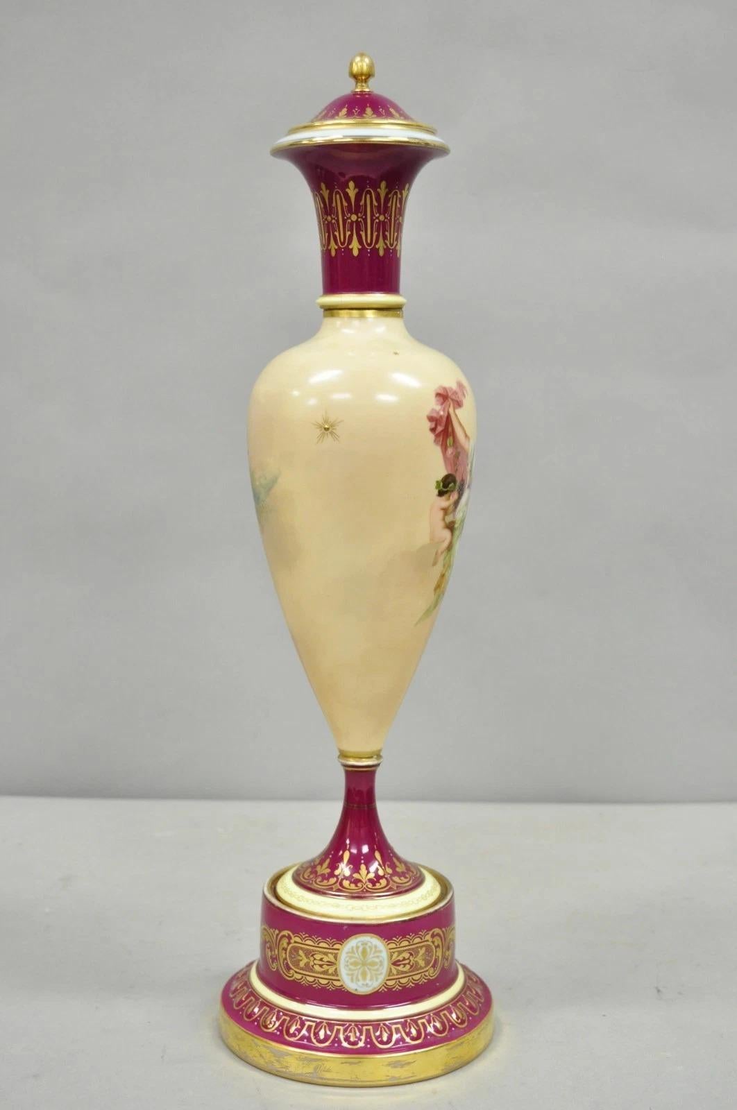 Antique Royal Vienna Austrian Porcelain 21