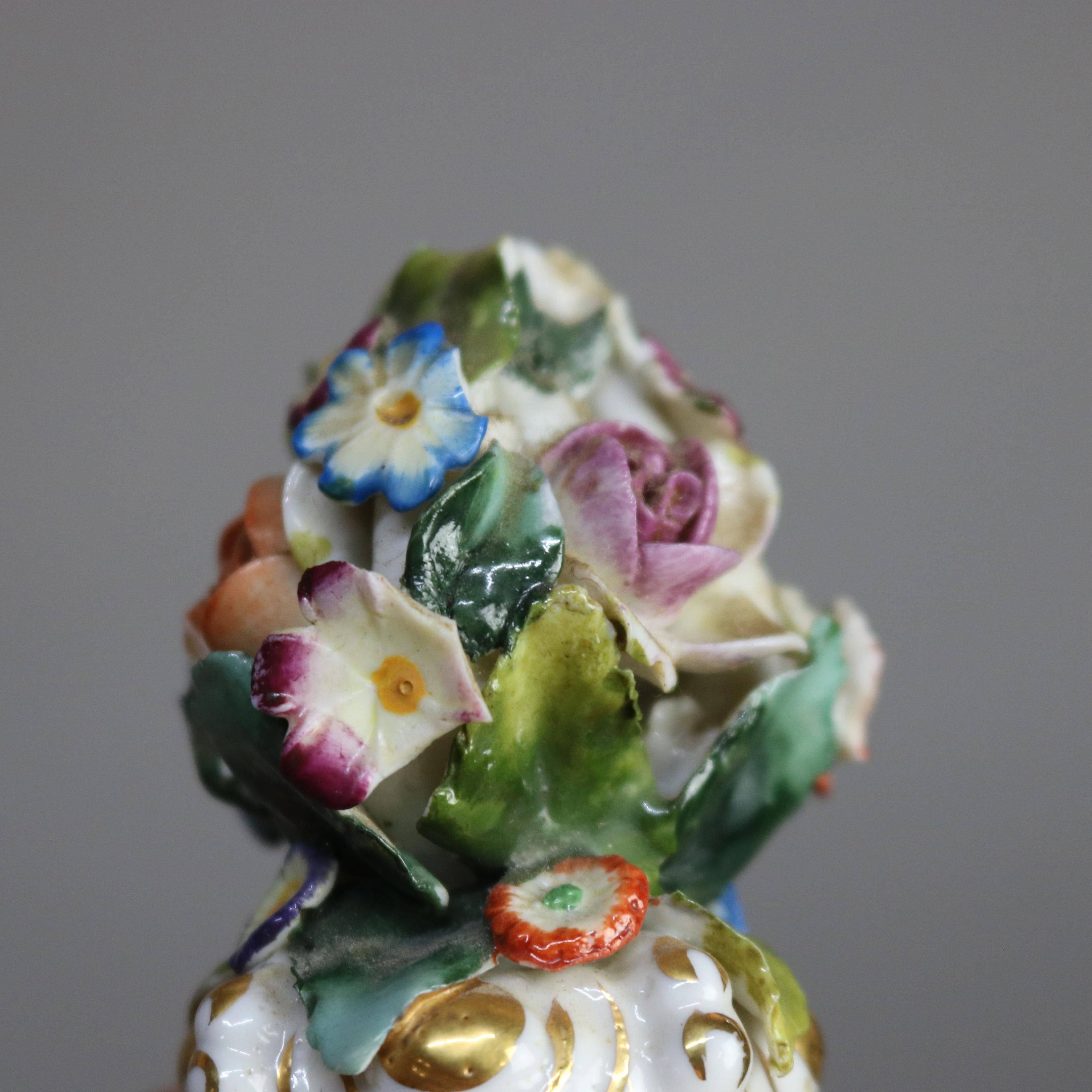 Antica Urna Royal Vienna Porcelain dipinta a mano e dorata C1890 2
