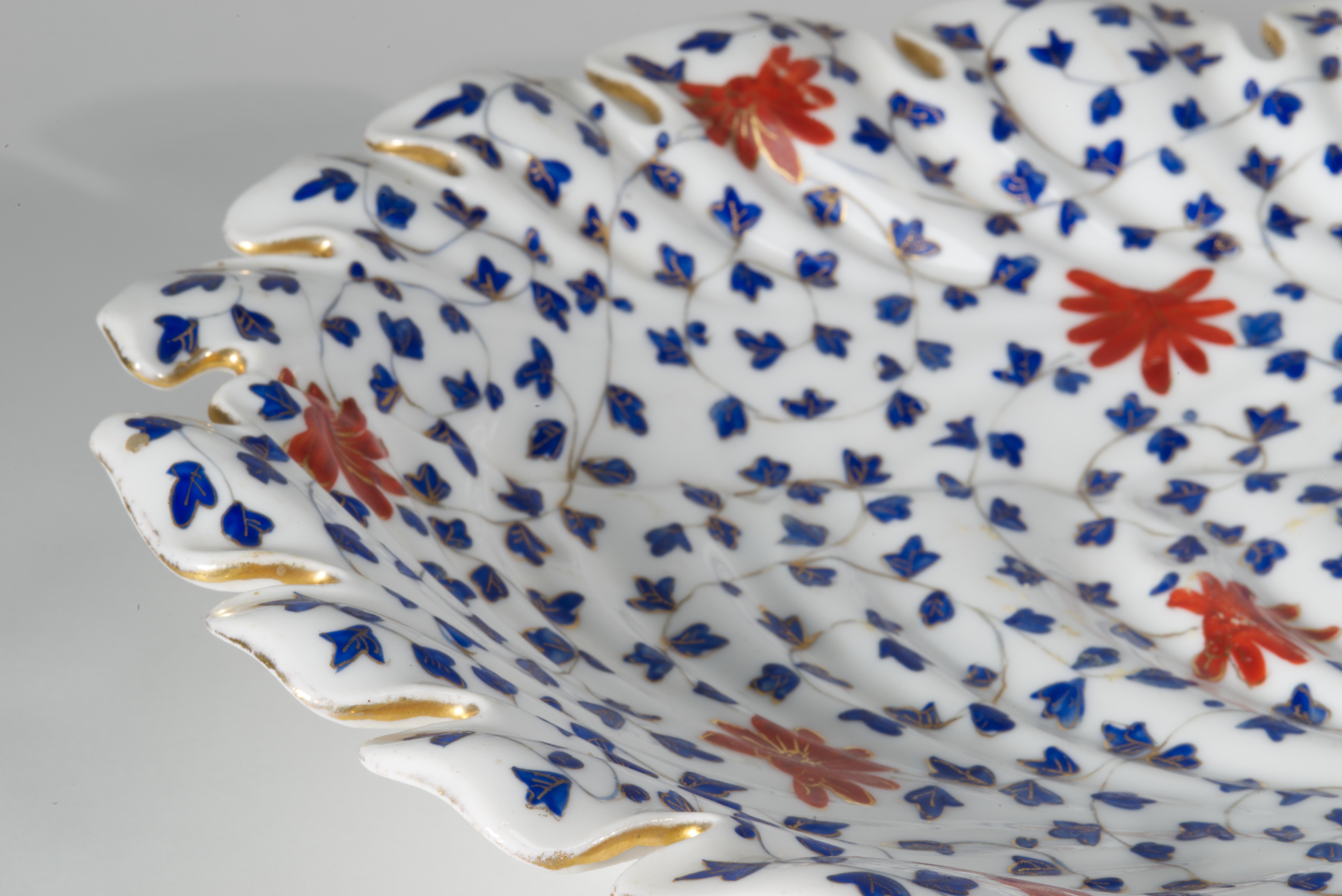 Antique Royal Vienna Porcelain Serving Platter, Victorian Hand Painted For Sale 4