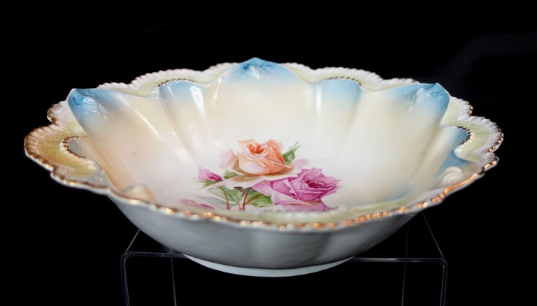 Antique RS Prussia German Porcelain Bowl, #R00001 For Sale at 1stDibs | rs  germany porcelain