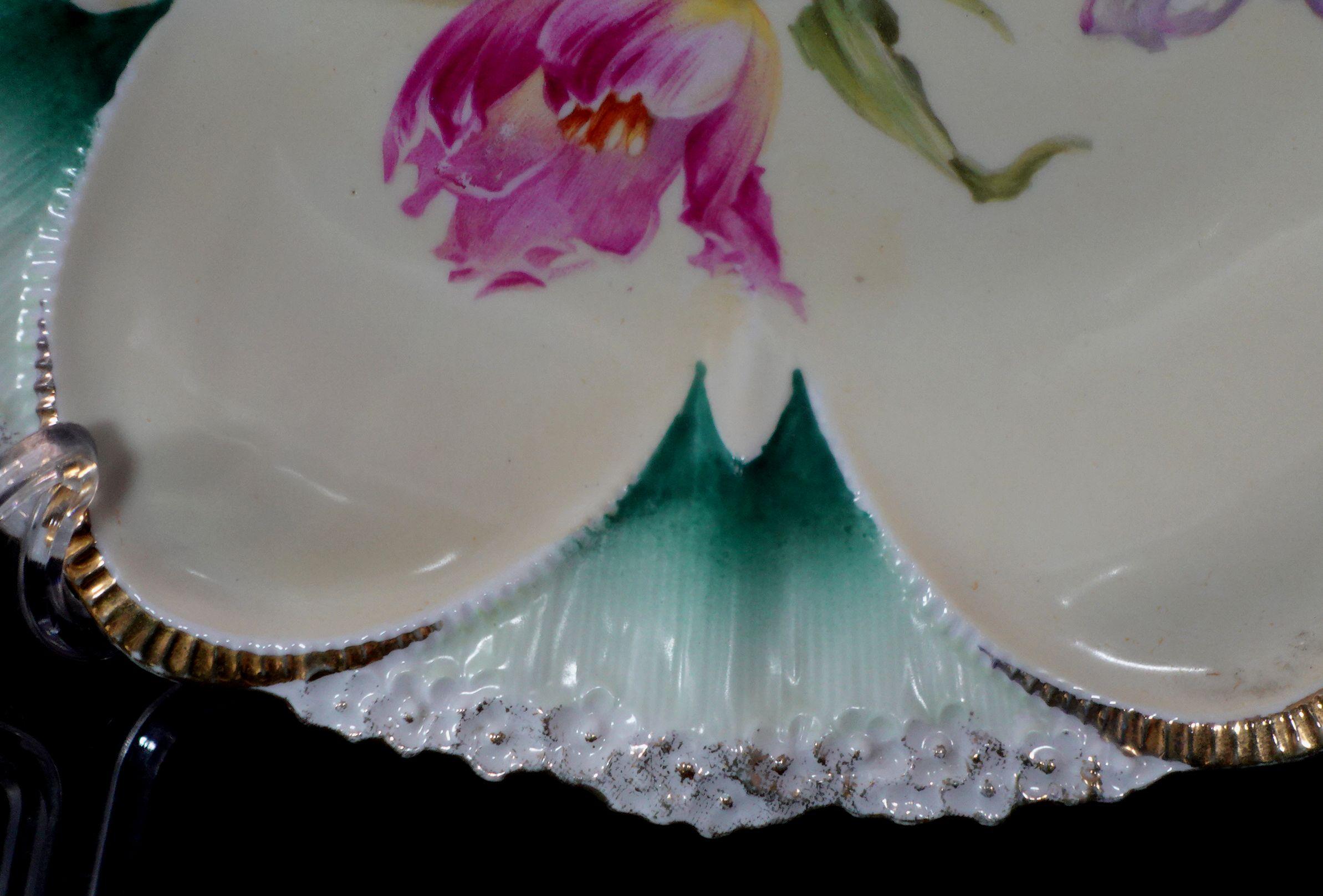 20th Century Antique RS Prussia German Porcelain Plate, #Ric00015 For Sale