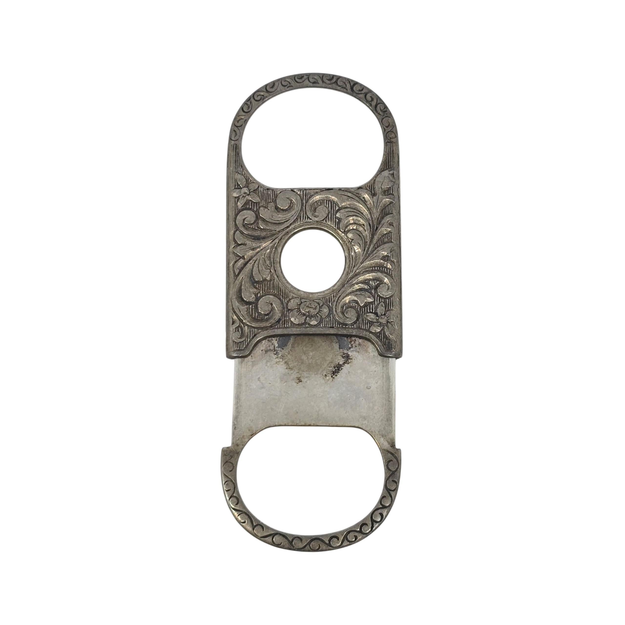 Coupe-cigare antique en argent Sterling RS #22835 en vente 1