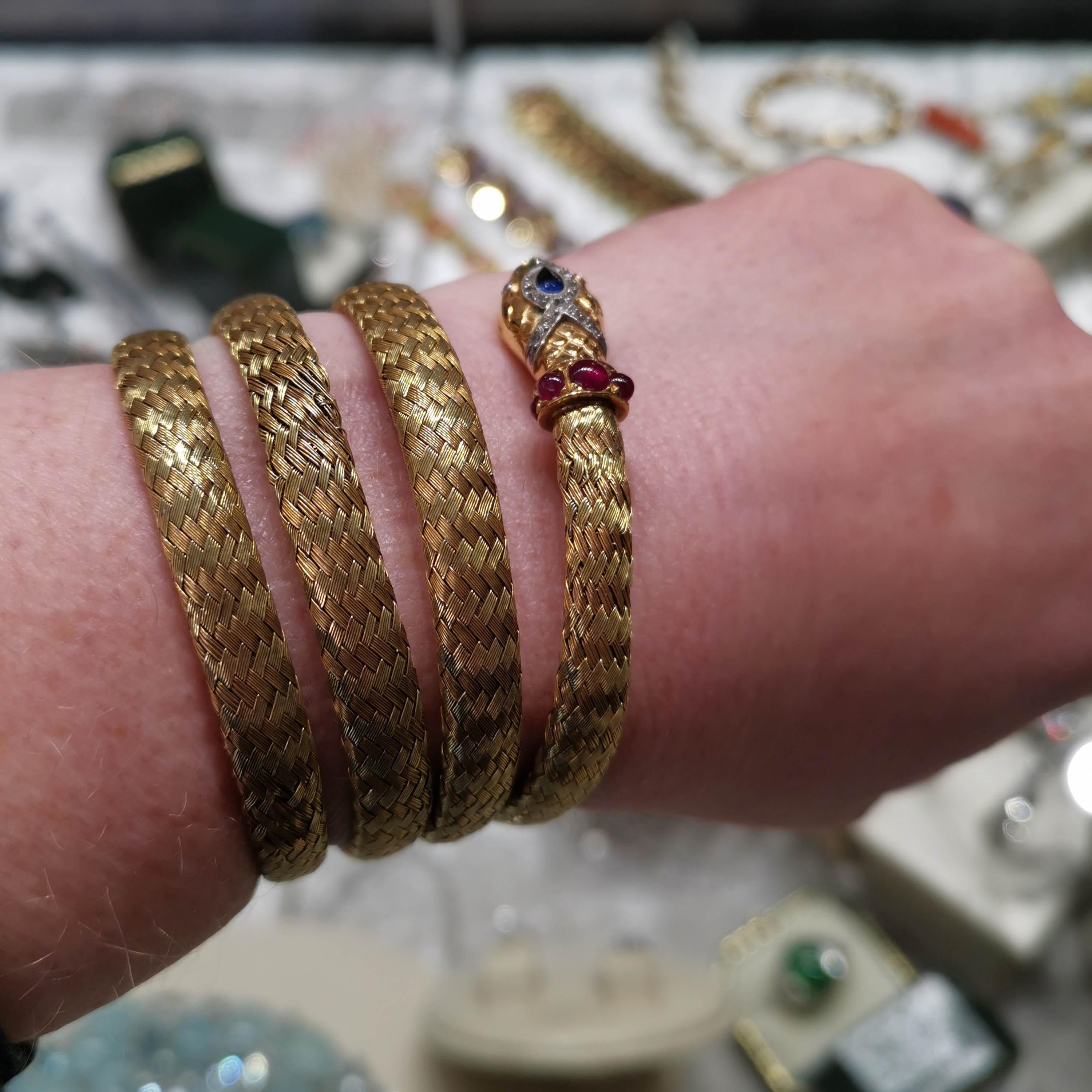 antique ruby bracelets