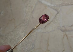 Antique Ruby Stick Pin