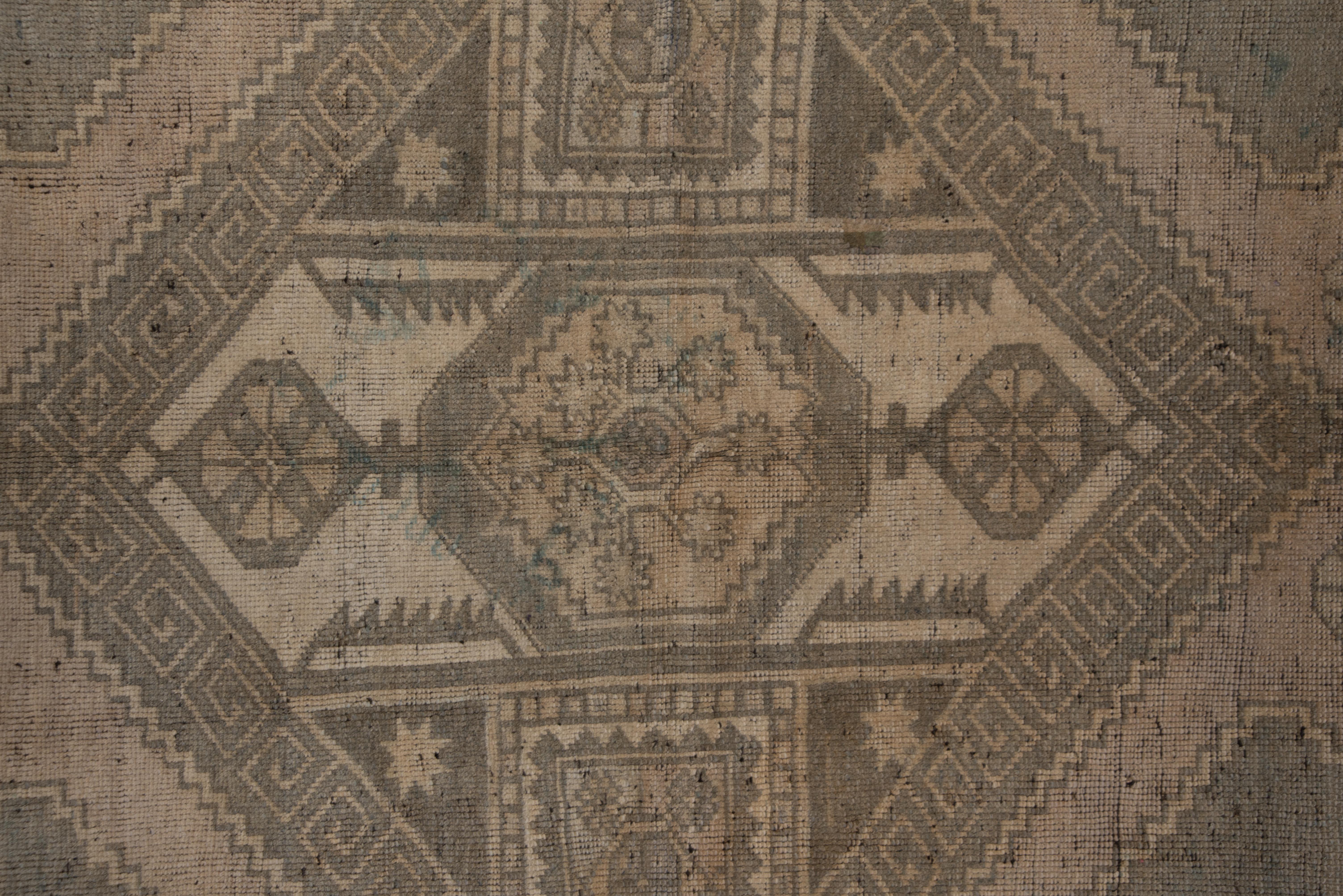 20th Century Antique Oushak Rug For Sale