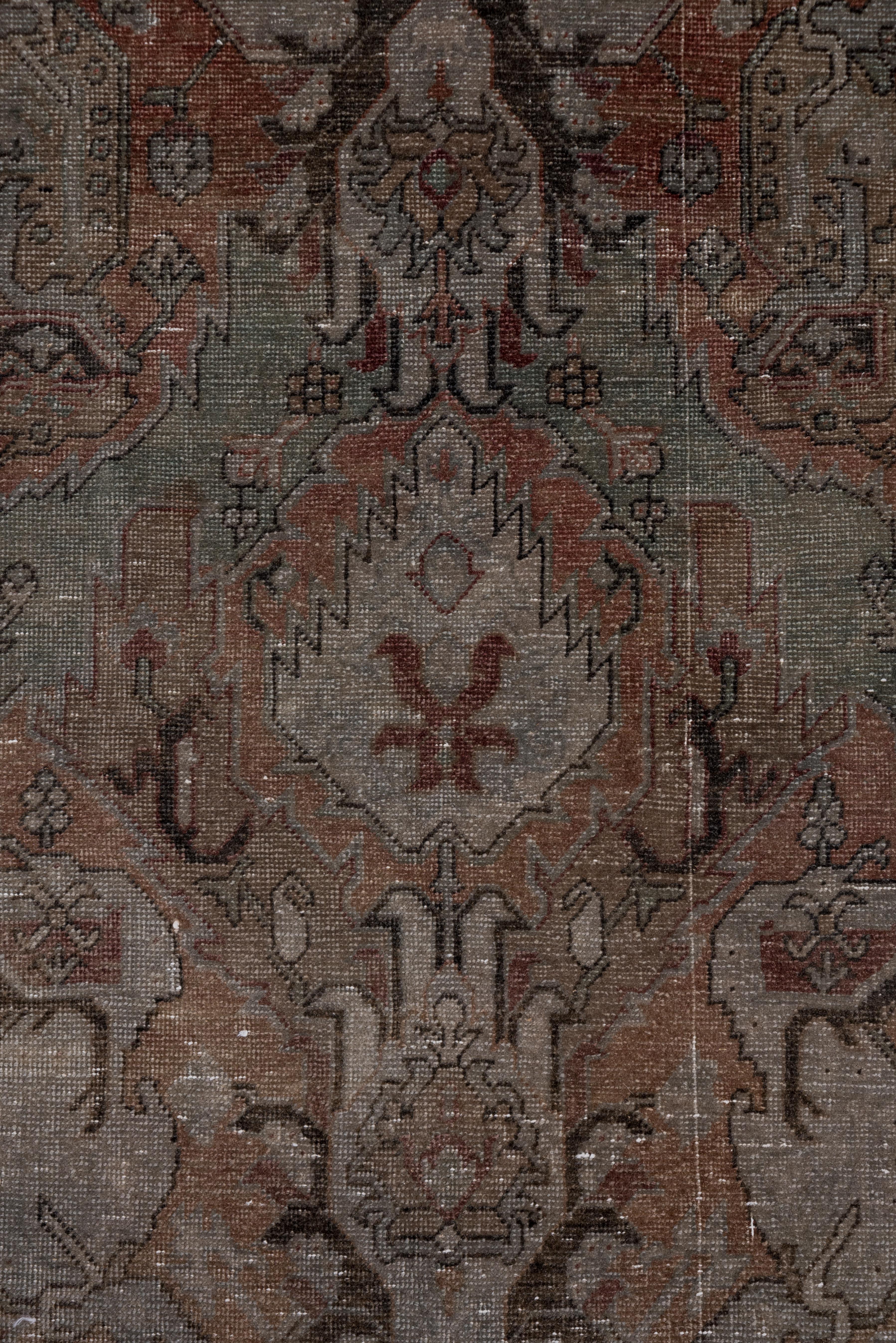 Antiker Khotan-Teppich in dunklen Mitternachtstönen 1