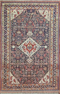Antique Rug 4' x 6'5" Circa 1880