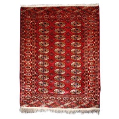 Antique Rug By The Tekke Turkmen, Full Pile, Circa 1900