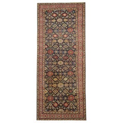 Tapis ancien à motifs floraux fait à la main Tapis oriental caucasien Tapis de salon Kuba