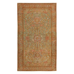 Antique Rug from the Jerusalem by Bezalel Art Schoo. 4' 9" x 7' 9"