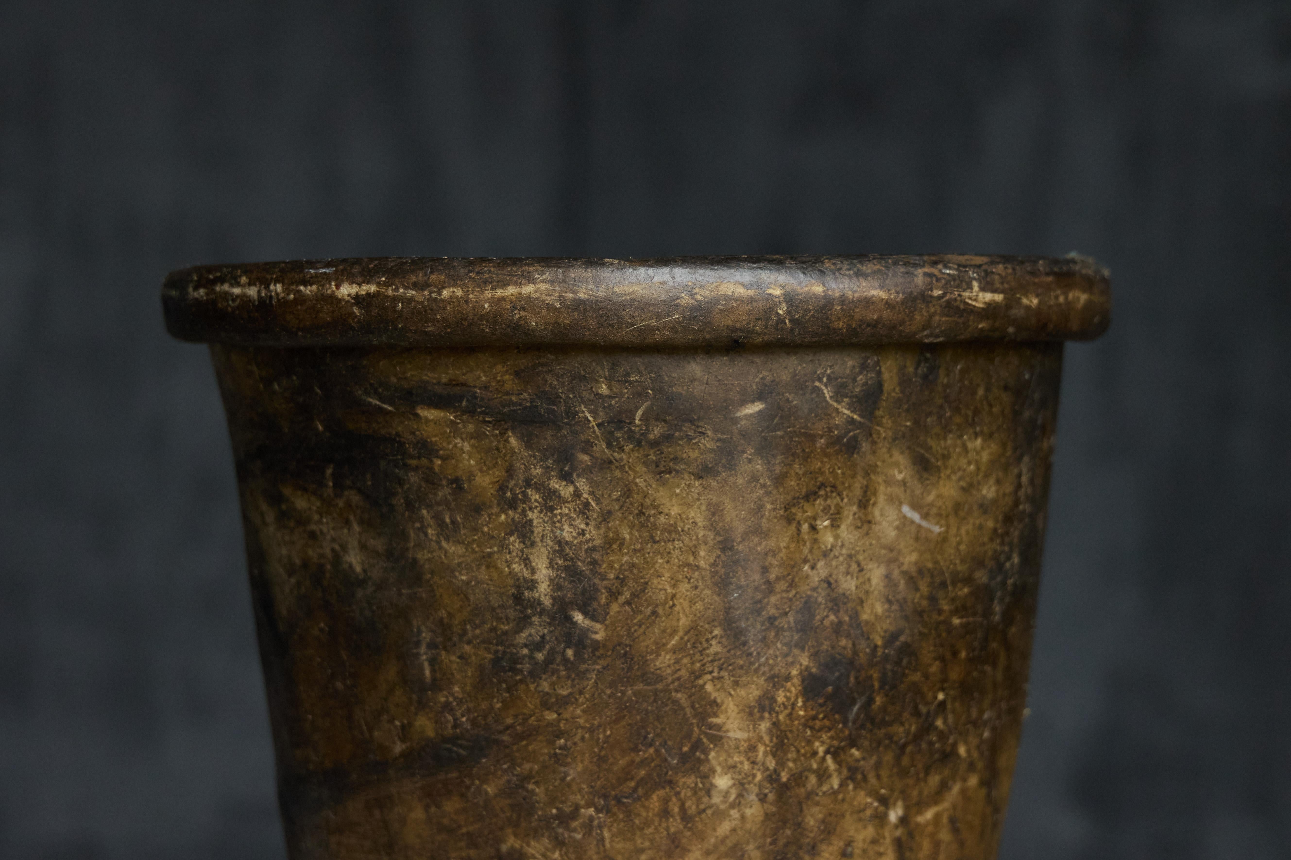 Antico secchio in Vellum, Regno Unito, inizio XIX secolo in vendita 8
