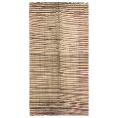 Antique Rugs Caucasian Kilim Area Rug Traditional Striped Flat-Weave Antique Rugs Caucasian Kilim Area Rug Traditional Striped Flat-Weave