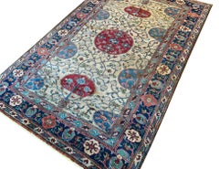 Antique Rugs Central Asian Khotan Carpet Handmade Oriental Area Rug