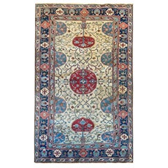 Antike Teppiche Zentralasiatischer Khotan-Teppich Handgefertigter orientalischer Teppich