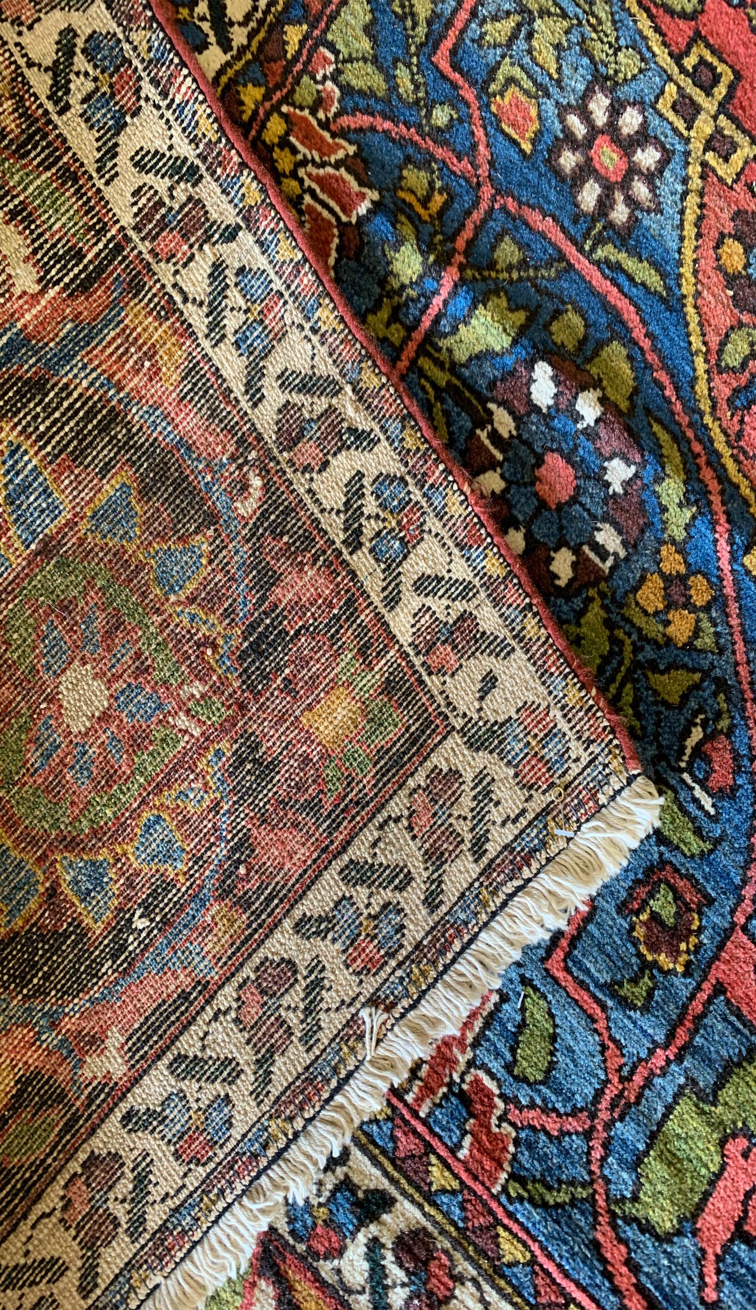 Antique Rugs Oriental Caucasian Livingroom Carpet, Handmade Area Rug For Sale 3